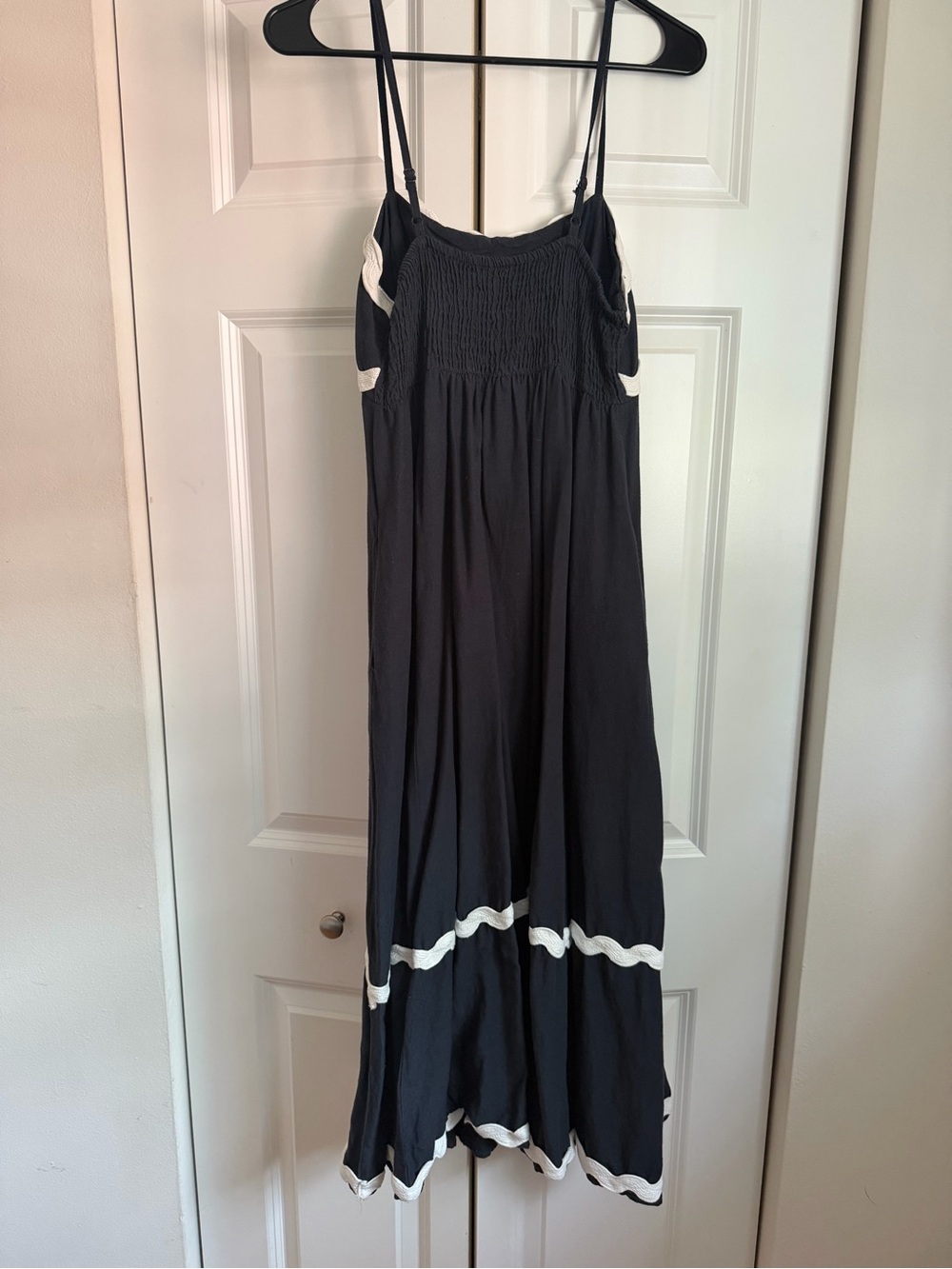Sim & Sam Ric Rac Linen Maxi Dress - Picture 3 of 3